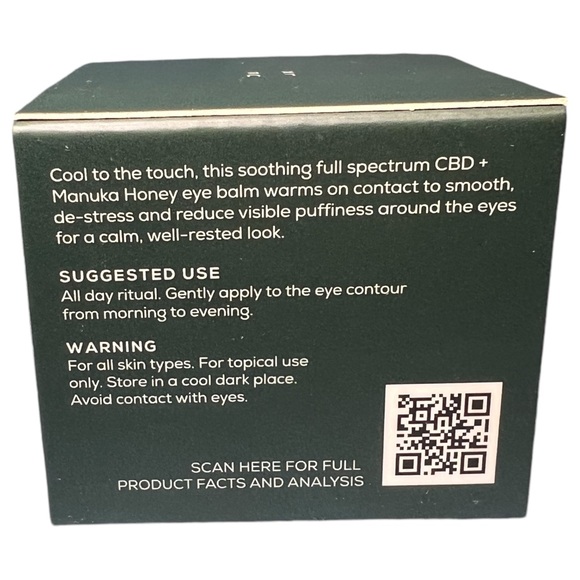 CANNUKA Full Spectrum CBD Eye Balm *Brand New in Box* - Picture 5 of 7
